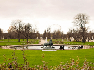 Jardin des Tuileries visiting Paris in 3 days