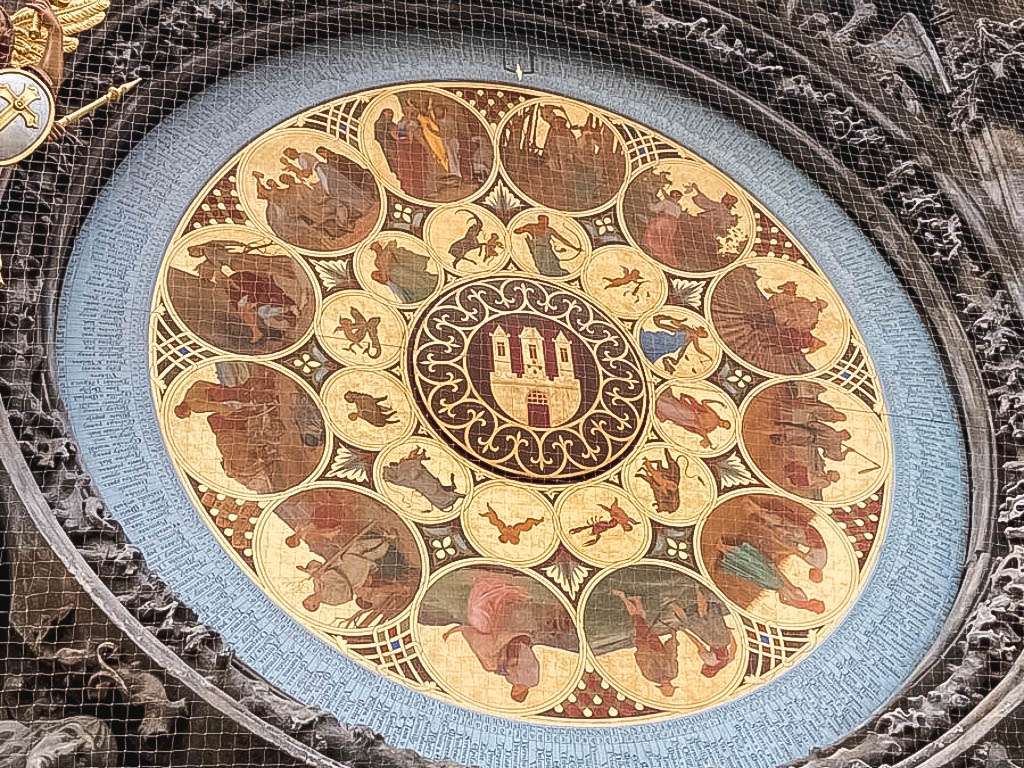 How to Read the Prague's Astronomical Clock World by Isa